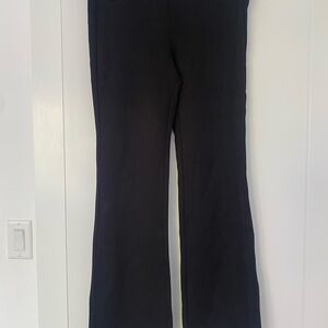 ZARA Black Legging Hi-Rise Flared Pants